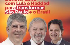 Donato, junto com Lula e Haddad para transformar São Paulo e o Brasil